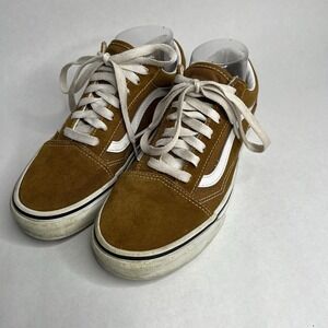 VANS OLD SKOOL Sneakers Color Theory Golden Brown Size 6 Men Skateboarding Teens